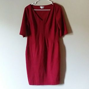 Red dress size 14